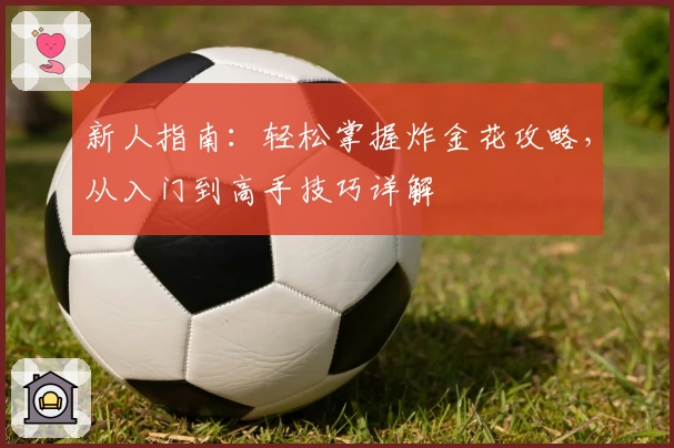 新人指南：轻松掌握炸金花攻略，从入门到高手技巧详解